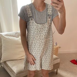 Urban outfitters floral overalls